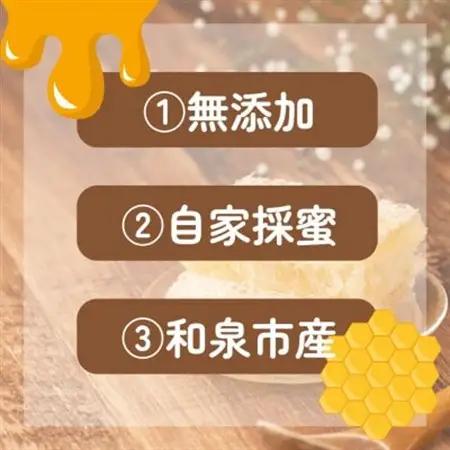 大阪府和泉市　国産天然はちみつ(180g×3)　日蜂協会員　無添加　自家採蜜　大植養蜂園【1680106】