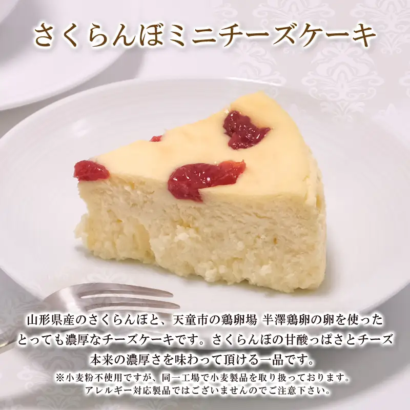 山形県産 さくらんぼスイーツセット A FY25-394
