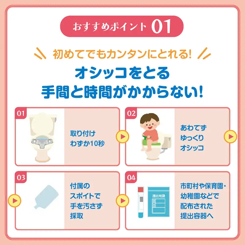 楽々おしっこゾウさん 採尿用カップ【少尿量採取対応 子供検尿 3歳児健診 幼児用 中空簡単採取 トイレに流せる】6枚 FY25-419