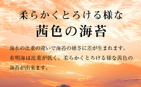 味付け海苔 福岡有明のり10切80枚  大丸ボトル 6本セット 味付け海苔