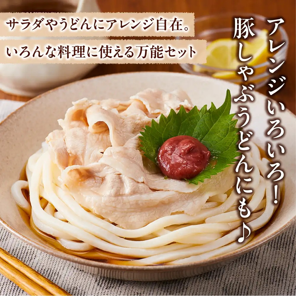 豚肉 豚しゃぶセット 合計800g 冷凍 豚肉
