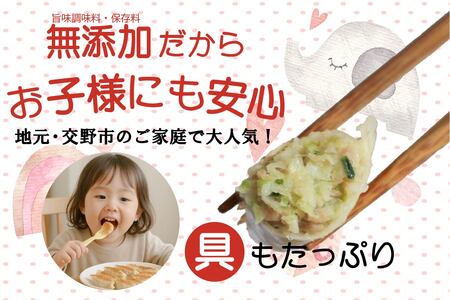 [定期便／年3回 偶数月] ハナちゃん生ぎょうざ 冷凍餃子 計90個 (30個セット×3回) [0268]