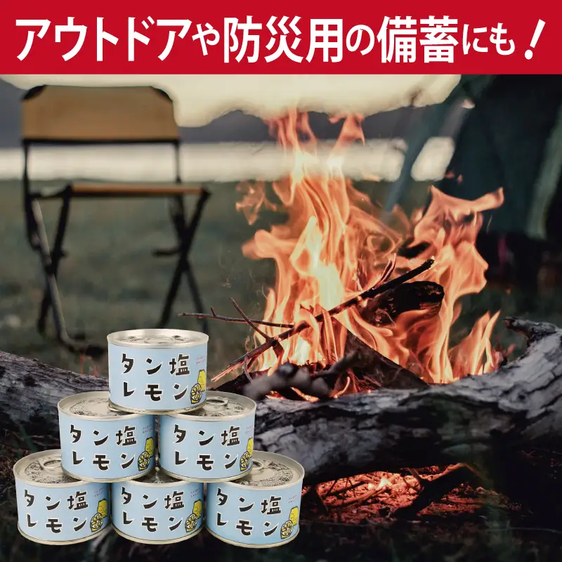 タン塩レモン缶詰 6缶セット