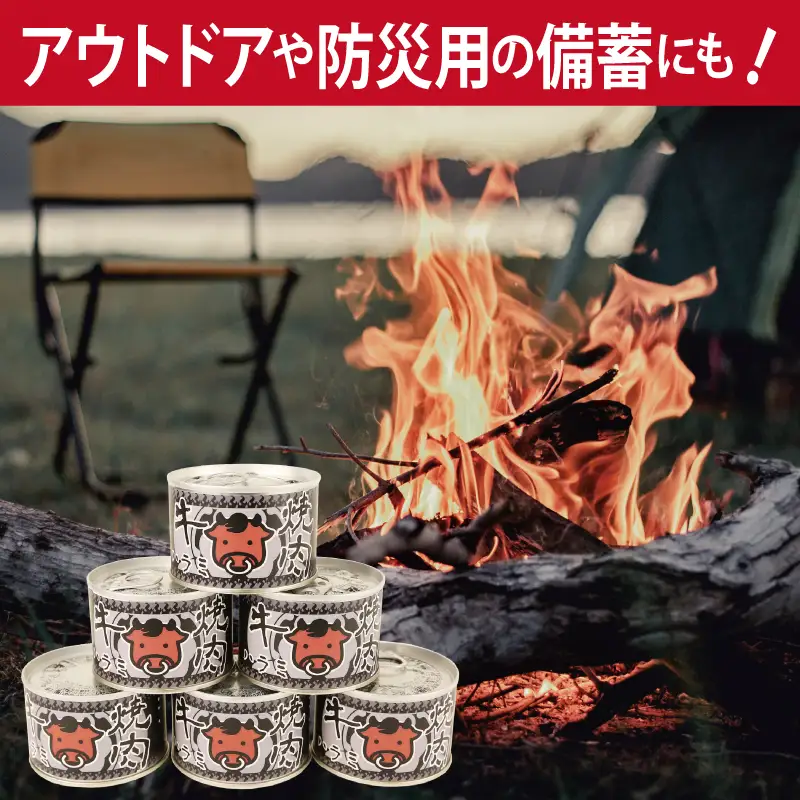 牛焼肉ハラミ缶詰 6缶セット