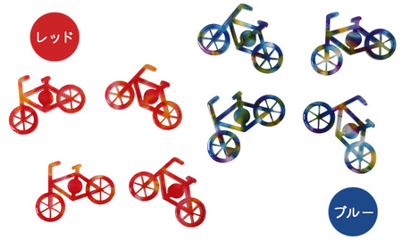 自転車ピンズ | ピンバッジ 小物 ファッション アクセサリー 乗り物 ギフト イエロー