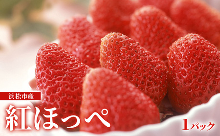 【2027年1月発送】 クラウンメロン＆紅ほっぺいちご 詰合わせ クラウンメロン1個約1.3Kg 白等級 紅ほっぺ いちご 約260g 1パック メロン イチゴ 苺 セット商品 【配送不可：離島】静岡 浜松市