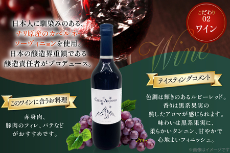 ワイン 赤 シエロアンディーノ・レッド 720ml 12本 セット [カサ・ピノ・ジャパン 山梨県 韮崎市 20745347] 