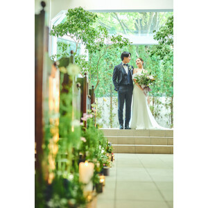森の中の「フォト婚式」