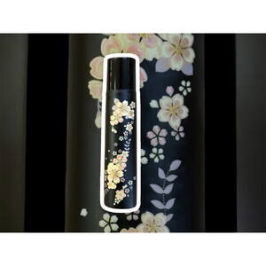はがね出刃包丁　＜桜の花＞　和風レトロモダン　木製ハンドル