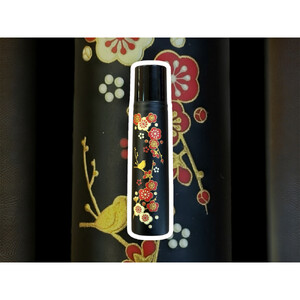 はがね出刃包丁　＜梅の花＞　和風レトロモダン　木製ハンドル