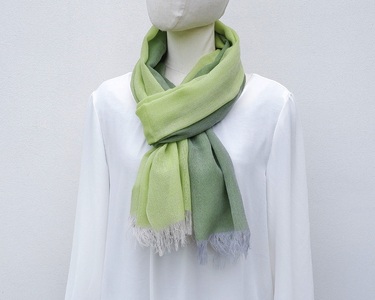 ストール　富士桜工房　KASANE（若草花）