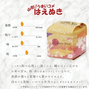 真空キューブ米300ｇ×9個合計2700g（令和7年産米）つや姫・雪若丸・はえぬきセット（各3個ずつ）[1353R07HA-9]