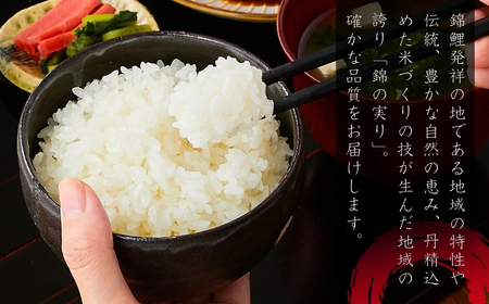 新潟産コシヒカリ 錦の実り Aランク 20kg | 5キロ×4回 定期便 新潟県 小千谷市 ブランド認証 令和7年