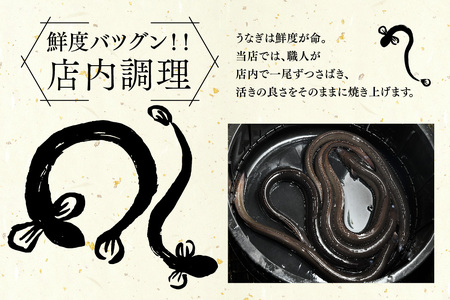 店内調理 「お魚屋さんのうなぎ蒲焼き」(H032148)