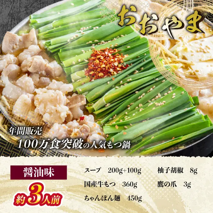 博多名物もつ鍋バラエティセット【隔月定期便（計3回発送）】 [M966-1]
