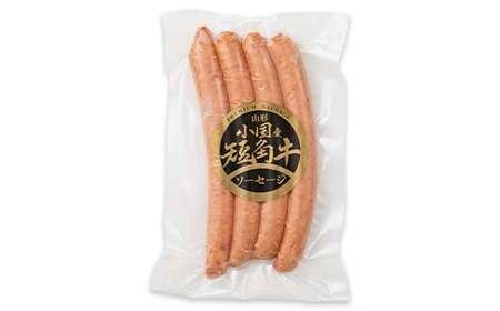 山形県産短角牛ソーセージと短角牛＆米澤豚一番育ちハンバーグ3種6個詰合せ（ソーセージ4本入 1個 ハンバーグ 4個 ボロニアソーセージ 1個） F2Y-6536