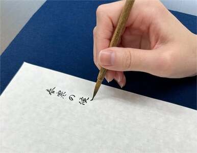 白鳳堂 書筆 紅葉【書道筆 習字筆 毛筆 筆 大筆 高級筆 職人技 手作り 日本製 贈り物 ギフト】 46-13