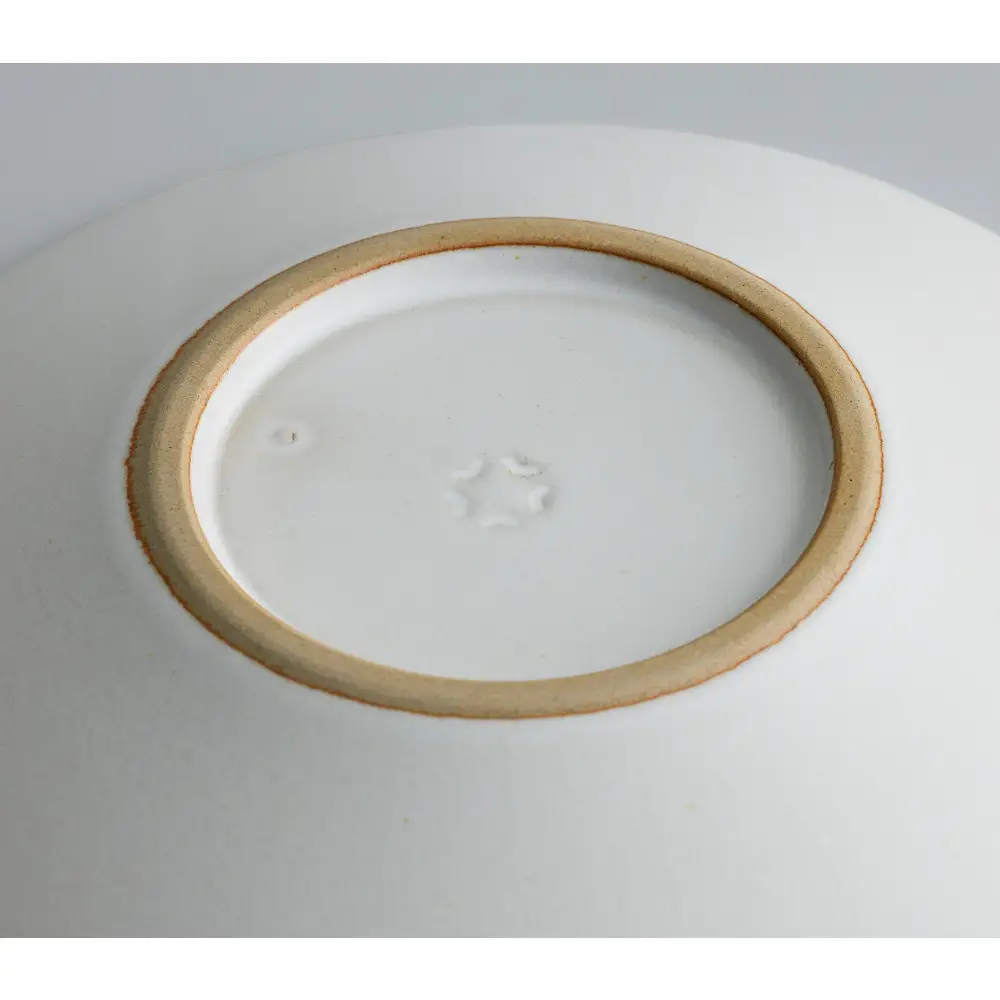 Tableware Shallow Bowl Rimペアセット21cm 乳白
