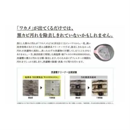 WASHMANIA 洗濯槽クリーナー 200g (1回分)【1695676】