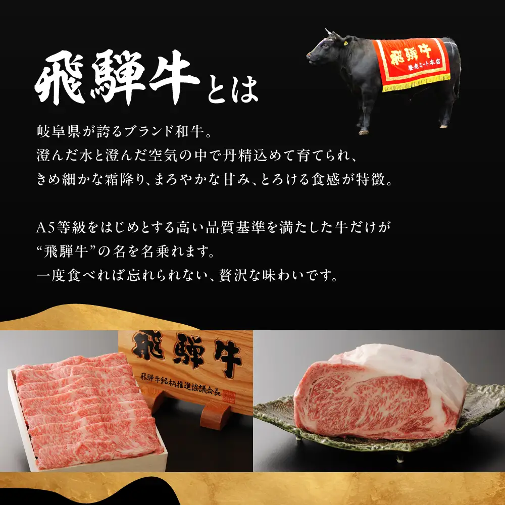 ≪品質100%保証≫　A5等級飛騨牛 特上シャトーブリアンステーキ | シャトーブリアン   750g(150g×5)