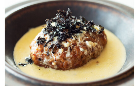焼き師ママが焼いた九州ハンバーグ ・ジャポネソース(5個),のりとゴルゴンゾーラソース(5個入り)