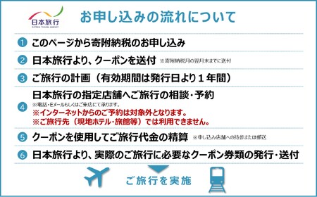 A109　山口市宿泊プランコーディネート券（90000円分）日本旅行 地域限定旅行クーポン