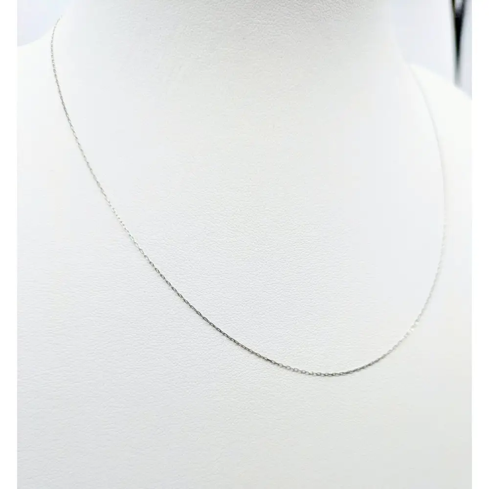 【プラチナネックレス Pt900 小豆L0.17 45cm】｜ネックレス 富山市 山森製鎖 ジュエリー