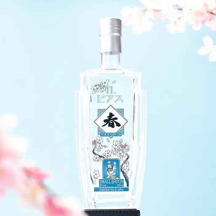 TL Pearce　トーキョードライジン　詰め合わせ　700ml 2本（ドライジン43％・春） ／ 酒 アルコール スピリッツ 飲み比べ 桜の葉 柚木 山椒 爽やかな風味 千葉県 特産品 No.363