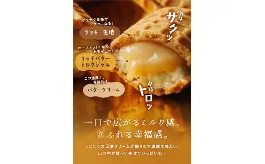 バターのサンド リッチバターミルク 8個入り 【3ヶ月～4ヶ月後発送予定】 / バター バターサンド スイーツ 蒜山 ミルク 美味しい 人気【grens007-08-01】