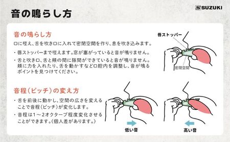 【マジックホイッスル 2色セット】 口だけでメロディが吹ける不思議な笛 楽器 マジックホイッスル オリジナル新楽器 口笛 洗浄可能 グリーン マロン 効果音 音楽 静岡 浜松市