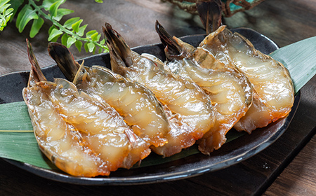 【大好評】エビ 醤油干し 手作業 加工 (5尾 1パック入り)×2個セット 干物 魚 海老 えび エビ ご飯のお供 おつまみ 魚介 三陸 岩手県 三陸 三陸山田 山田町 冷凍 佐々木商店  YD-962