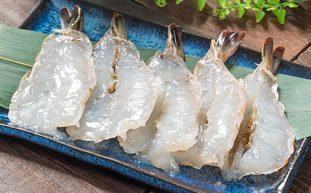 【無添加】 エビ 塩麹 漬け 手作業 加工(5尾 1パック入り)×4個セット 佐々木商店 岩手県 山田町 えび エビ 切り身 魚 肴 無添加 冷凍 YD-976