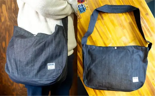 【全2回定期便】家庭用 シャインマスカット 晴王 2房（1房約530g以上）＋ NEWS PAPER BAG（INDIGO） フルーツ 果物 ブドウ ぶどう 葡萄 シャインマスカット マスカット 国産 ギフト 贈答 【2026年10月・11月発送予定】