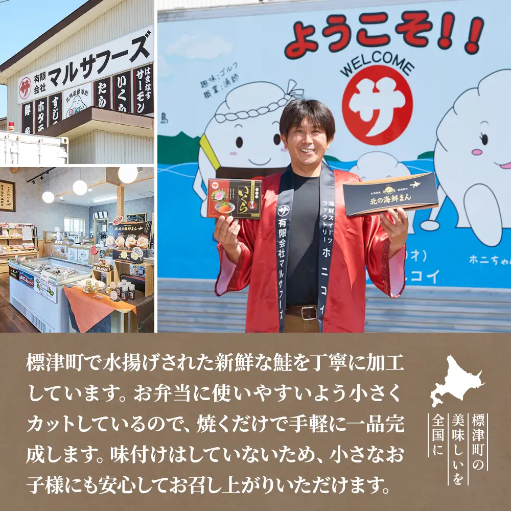 【骨抜き・カット】生鮭切り身 計1kg(500g×2袋)味付け無 北海道産 冷凍 切身 【配送不可地域：離島】【AH014】