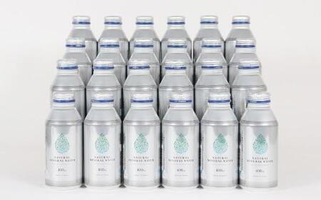  水 400ml 24本 ミネラルウォーター 天然水 保存用 ボトル缶 缶 ／ 伊藤園 ナチュラルミネラルウォーター 400ml×24本 ＜108-053＞