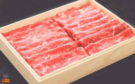 南原（はいばる）牧場 幻の徳之島牛 モモスライス 500g ( 厳選 赤身 プレミアム 高品質 鹿児島黒毛和牛 黒毛和牛 牛肉 万能 料理 徳之島 奄美 鹿児島 すき焼き しゃぶしゃぶ 和牛ギャング )