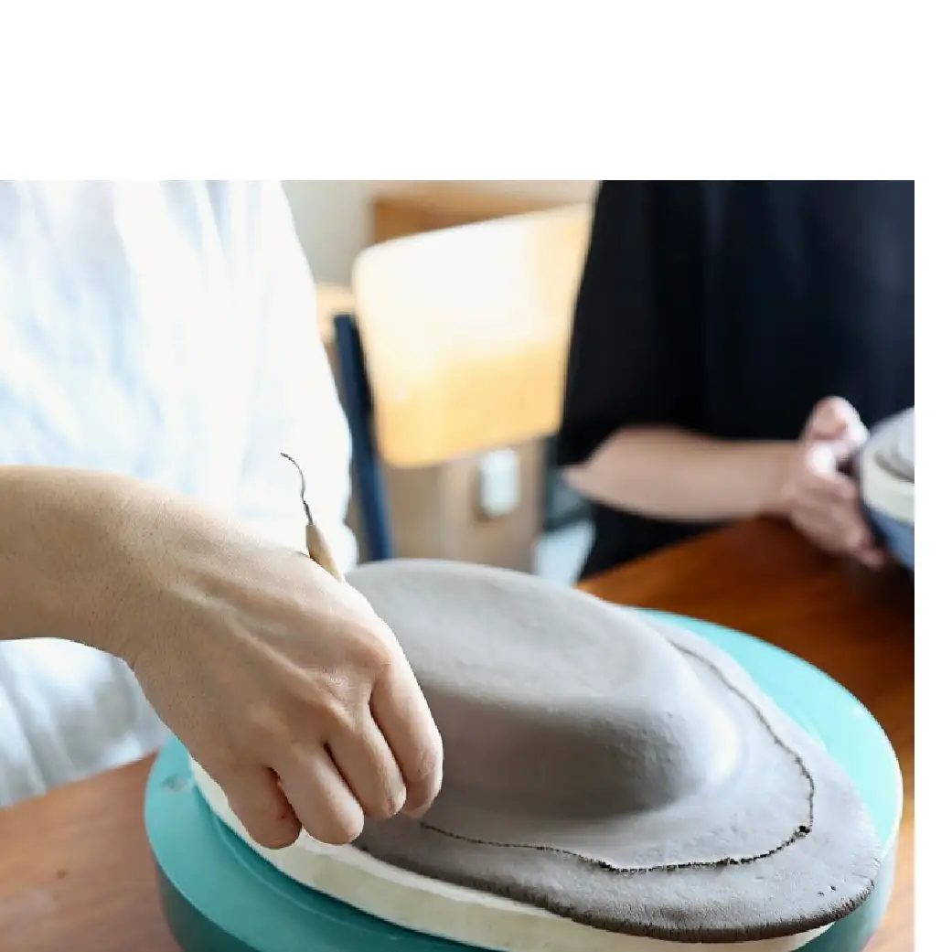 【Awabi ware】 プレミアム陶芸体験 ペアチケット