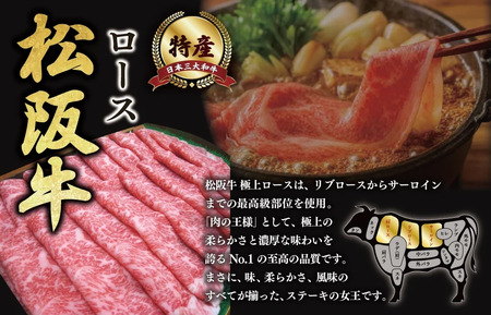 特産松阪牛ロースすき焼用500g　NT3