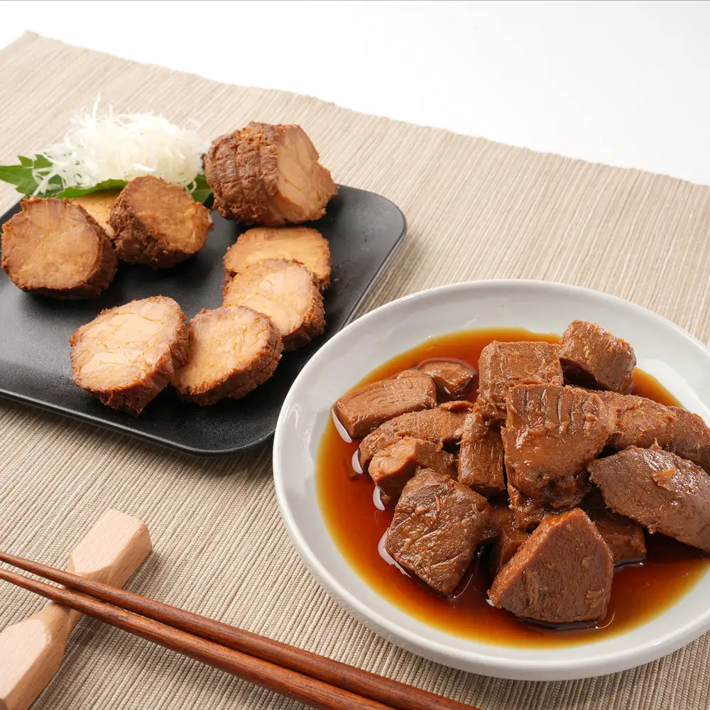 まぐろとろ煮 180g ／ まぐろチャーシュー（1本 約170ｇ×2本）×各2箱 化粧箱入り