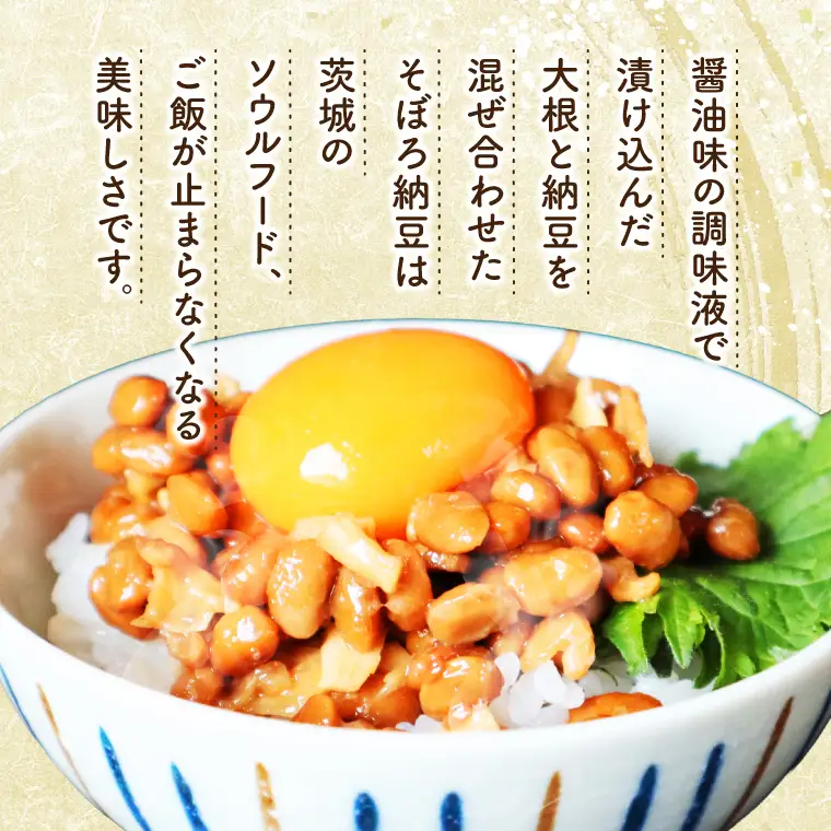 【6ヶ月定期便】【天狗納豆】味くらべ 小粒納豆・大粒納豆・黒豆大粒納豆・そぼろ納豆 4種（DQ-14）