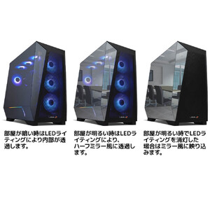 パソコン工房 4年間物損保証 ミドルタワーゲーミングPC Core Ultra 7/5070 Ti/No.383
