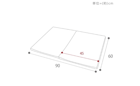 ベビーマットレス Peek-a-boo(ピッカーブー)60×90 単品　家具 インテリア ベージュ