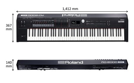 【Roland】ステージピアノ/RD-2000 EX 【配送不可：離島】ピアノ 楽器 静岡 浜松市