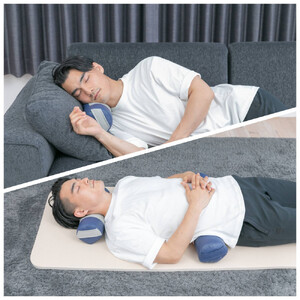 【月100個限定生産/特許取得/日本製】寝返りが整体になる《願えりまくらＭ＋Ｌ》