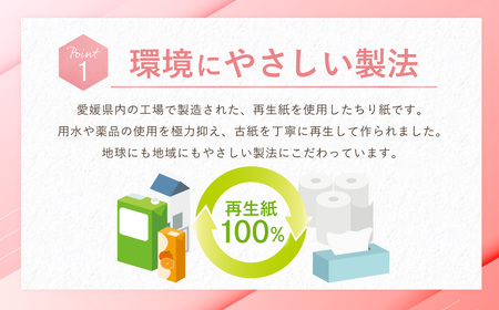 みんなのちり紙 1200枚×12個 ちり紙 紙 1200枚 12個 日用品 生活用品 生活必需品 必需品 消耗品 愛媛県 （1025）