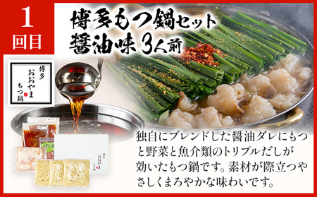 本場博多の味水炊き・もつ鍋食べ比べ定期便【隔月定期便（計3回発送）】 水炊き モツ鍋 もつ鍋セット モツ鍋セット 醤油 しょうゆ 味噌 みそ ちゃんぽん 博多 3人前 4人前 福岡県 福岡 九州 グルメ お取り寄せ