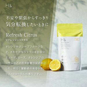 入浴剤 水素入浴剤  シトラス 香り付 1個 10回分 無香料25g 5個 お試し セット H＆ アッシュアンド ナノバブル 女性 プレゼント ギフト 水素風呂 水素 半身浴 美肌 疲労回復 睡眠 快眠 炭酸 炭酸入浴剤