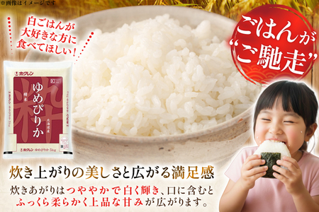 米 令和7年 北海道産 ゆめぴりか 5kg×2 計10kg ホクレンパールライス [ホクレン商事 北海道 砂川市 12260952] 
