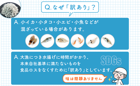 ＜訳あり 釜あげしらす 約1kg＞ 老舗網元 釜揚げ しらす シラス 海鮮 ちりめん 海産物 丼 おにぎり 具材 ご飯 おつまみ おやつ 小魚 国産 1キロ マルヨシ水産 特産品 愛媛県 西予市【冷凍】『1か月以内に順次出荷』AMS0019