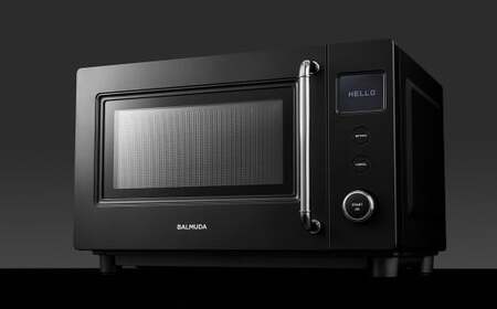 【ブラック】 BALUMUDA The Range S  KRN01JP-BK バルミューダ 電子レンジ レンジ おしゃれ コンパクト 調理道具 キッチン家電 電化製品 デザイン家電 黒 東京都 武蔵野市